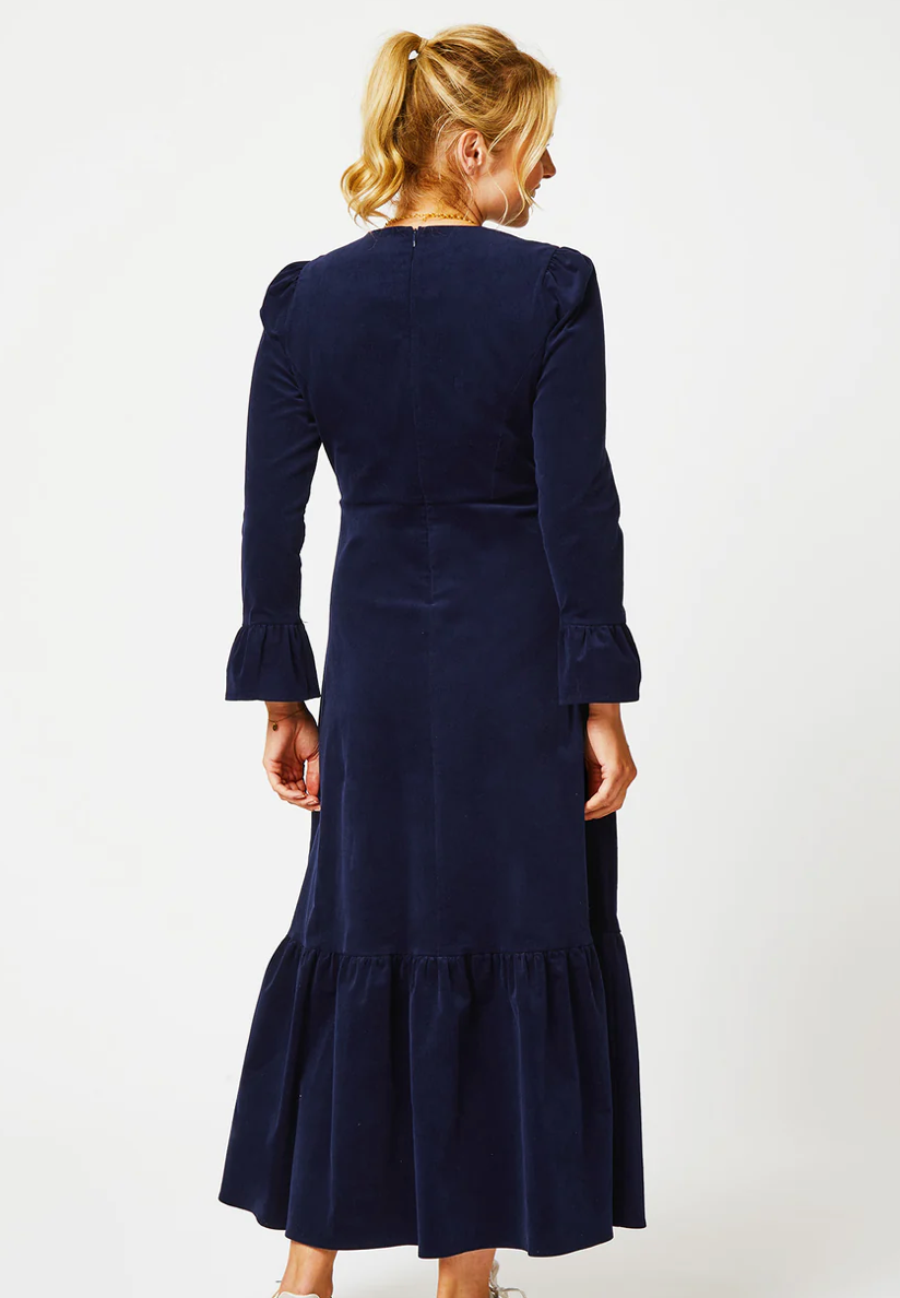 Hetre Alresford Hampshire Clothes Store Aspiga Atlantic Blue Victoria Dress
