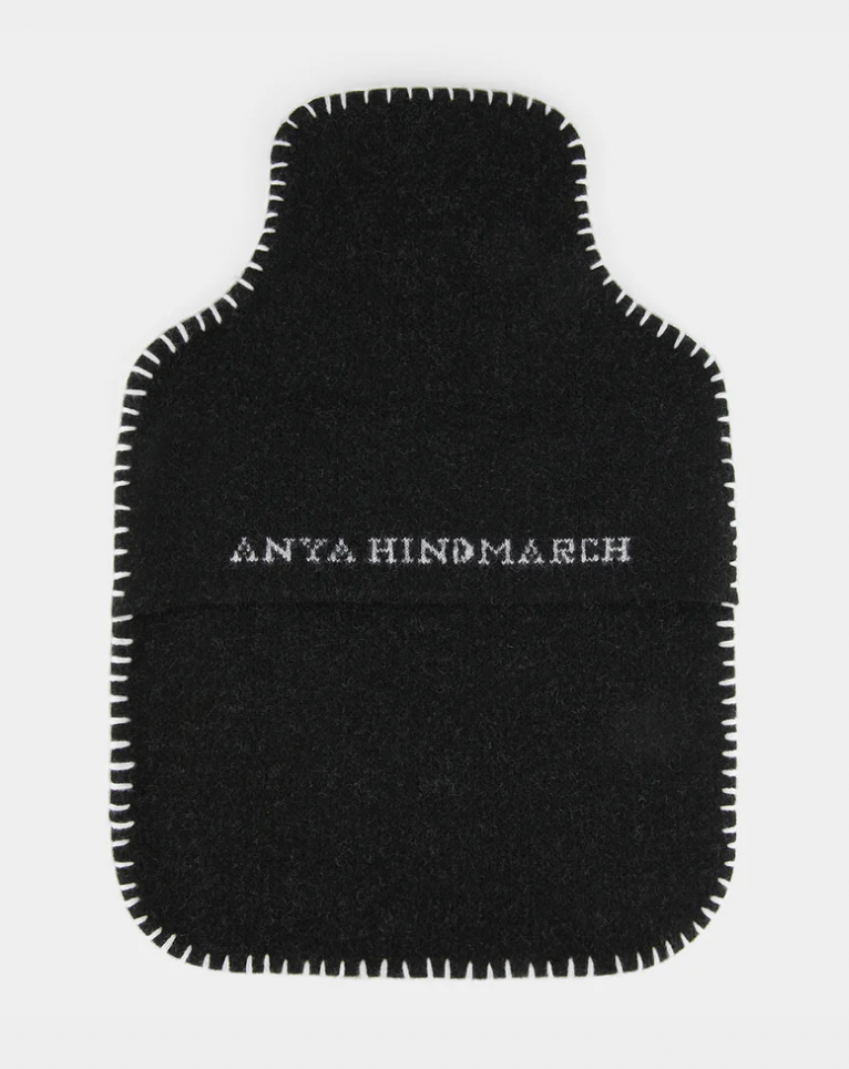 Hetre Alresford Hampshire Accessories Anya Hindmarch Black Eyes Hot Water Bottle Cover 
