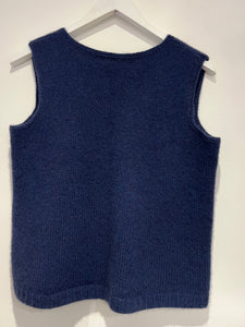 Hetre Alresford Hampshire Clothes Store English Weather Ocean Cashmere Tank Top