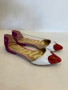 Hetre Alresford Hampshire shoe store Cuple Perspex Heart Pump