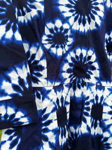 Hetre Alresford Hampshire clothes store Samantha Sung Cobalt Blue Shibori Snowflake Audrey Dress