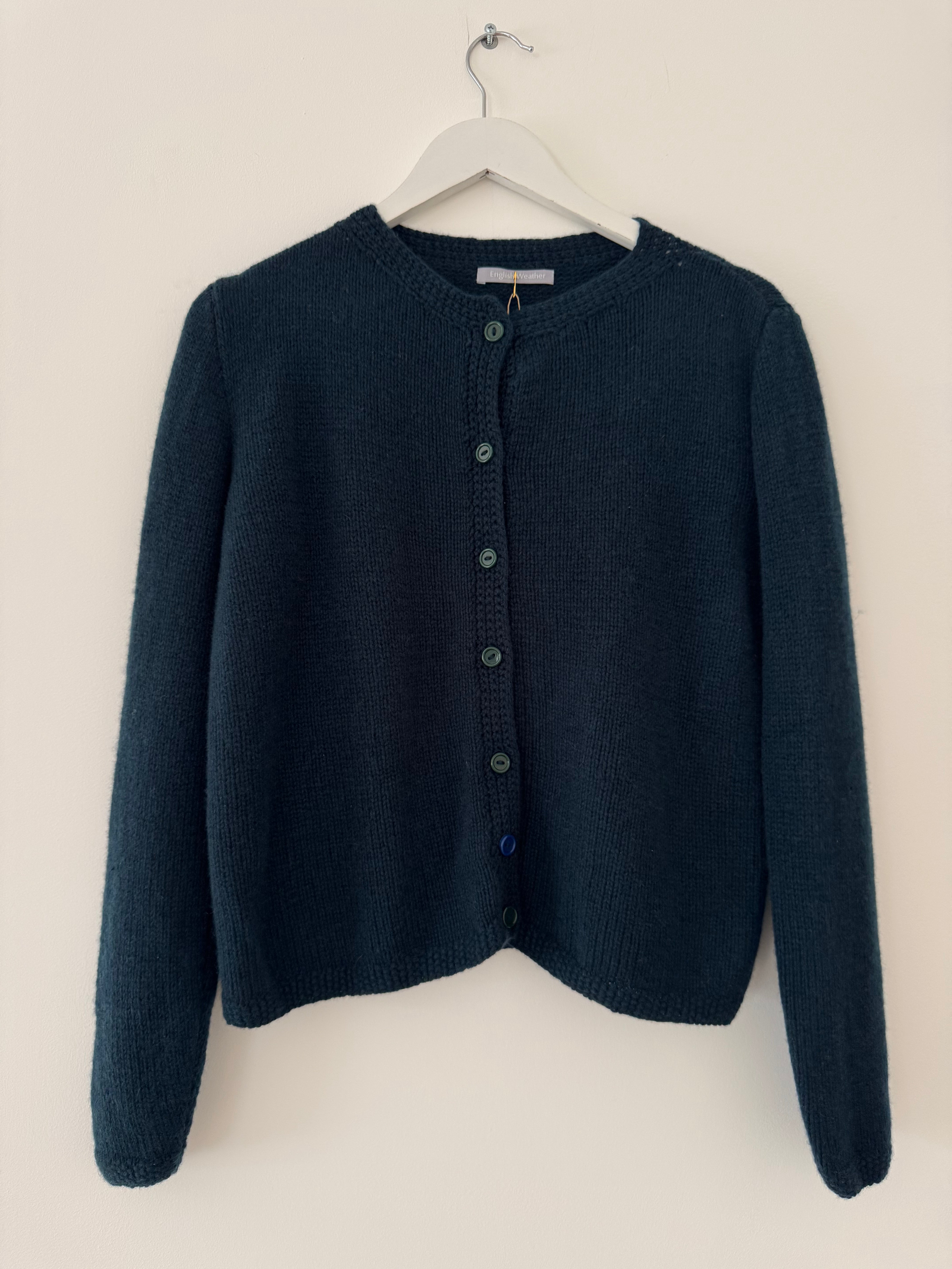Hetre Alresford Hampshire Onine Store English Weather Bottle Cashmere Cardigan 