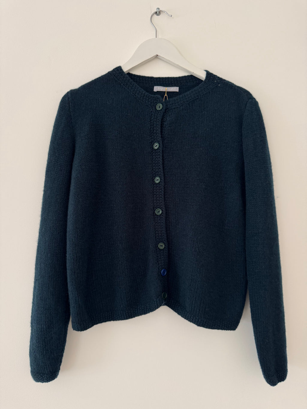 Hetre Alresford Hampshire Onine Store English Weather Bottle Cashmere Cardigan 