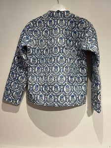 Hetre Alresford Hampshire Clothe Store KaHo Blue Trellis Quilted Jacket 