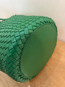 Hetre Alresford Hampshire Accessory Store Dragon Diffusion Green Jacky Bucket Bag