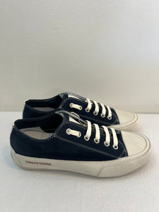 Hetre Alresford Hampshire Shoe Store Candice Cooper Navy Buffed Leather Sneaker