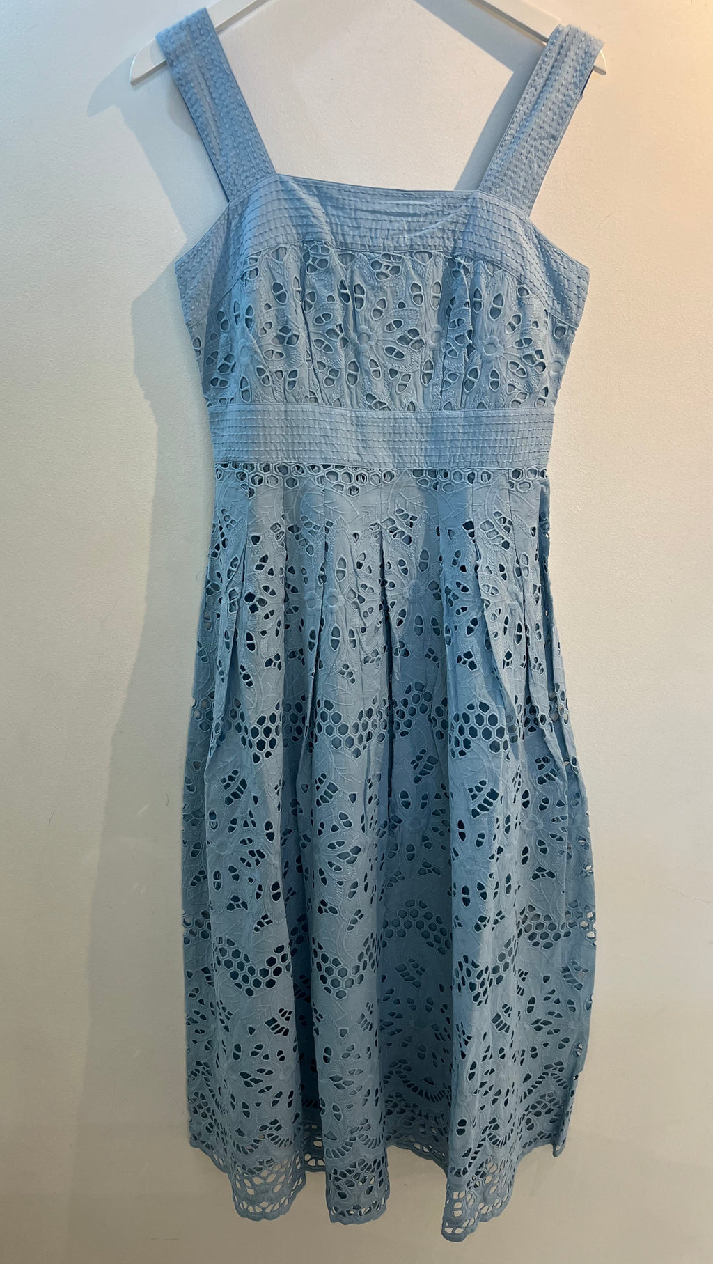 Hetre Alresford Hampshire Clothes Store Stella Forest Blue Broderie Anglaise Sundress