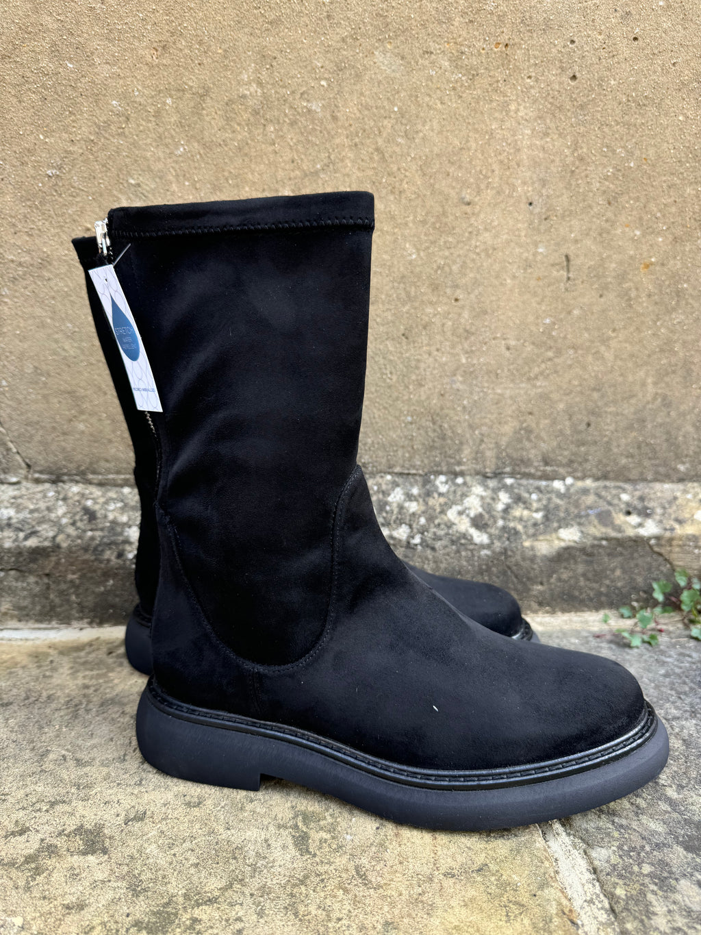 Hetre Alresford Hampshire shoe store Pedro Miralles Rubber Sole Black Ankle Boot