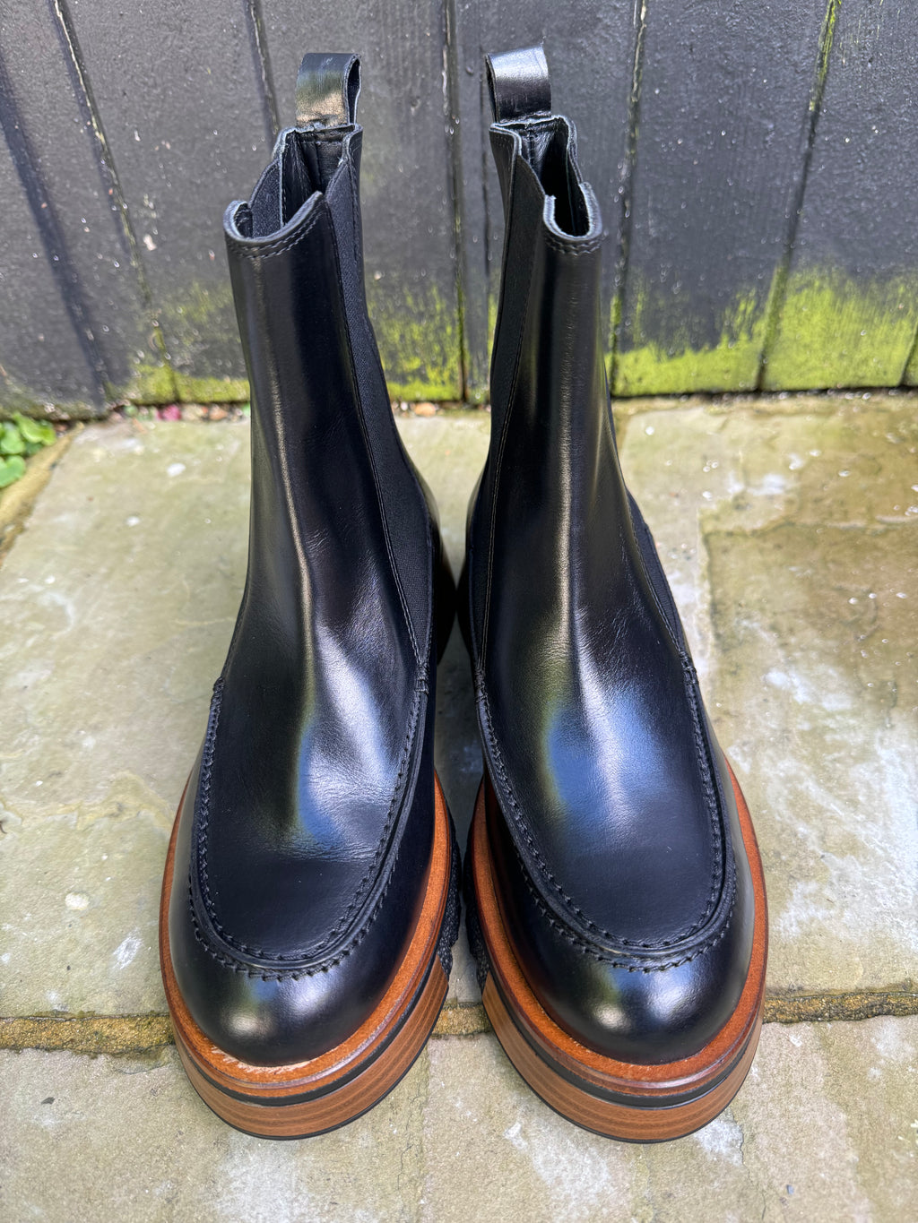 Hetre Alresford Hampshire Shoe Store Pons Quintana Black Leather Chelsea Boot