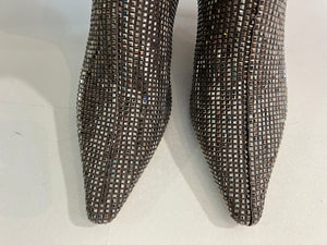 Hetre Alresford Hampshire shoe store LOLA CRUZ Lead Crystal Stretch Boot