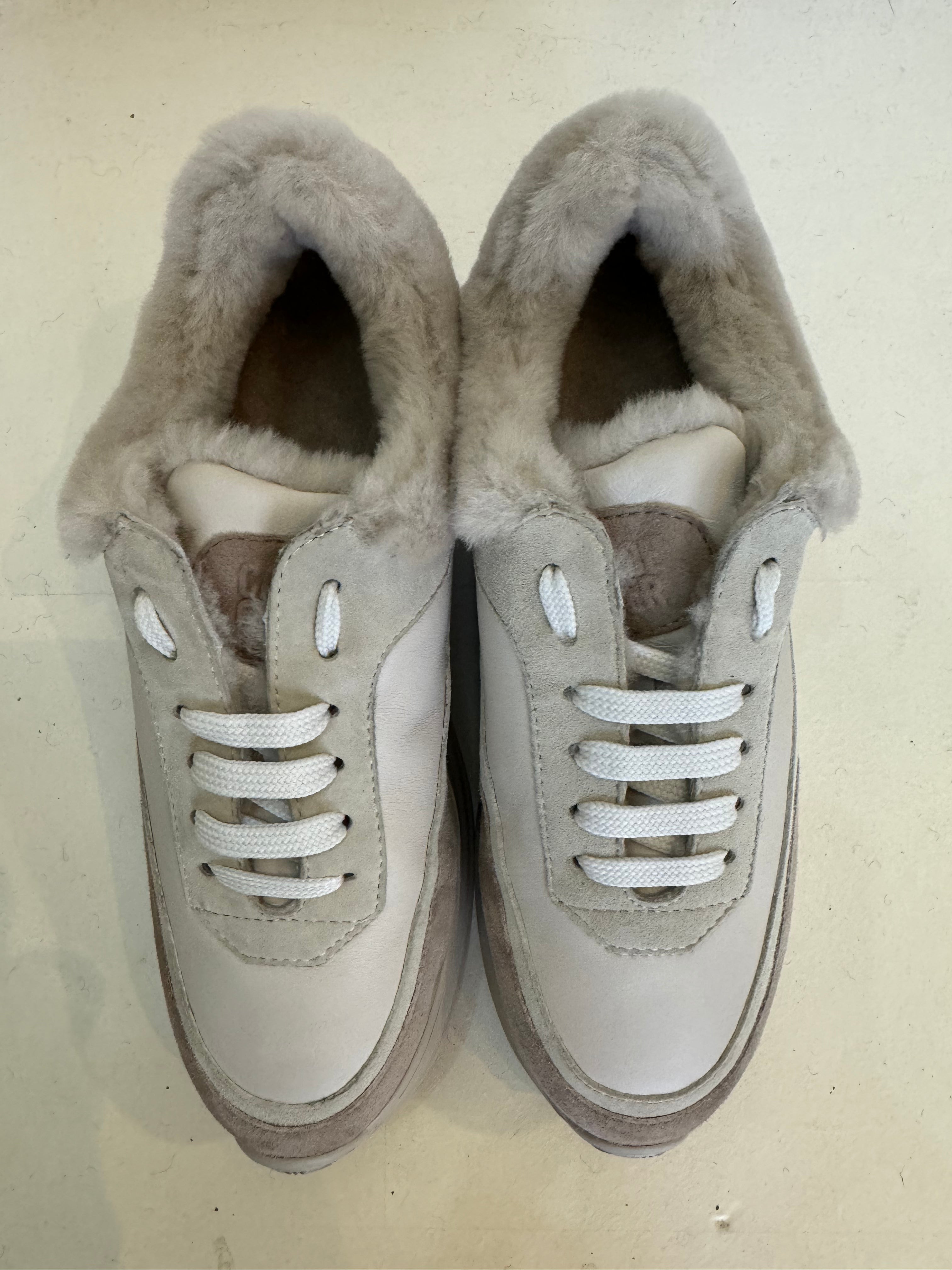 Hetre Alresford Hampshire Shoe Store Candice Cooper Spark White Natural Sneaker