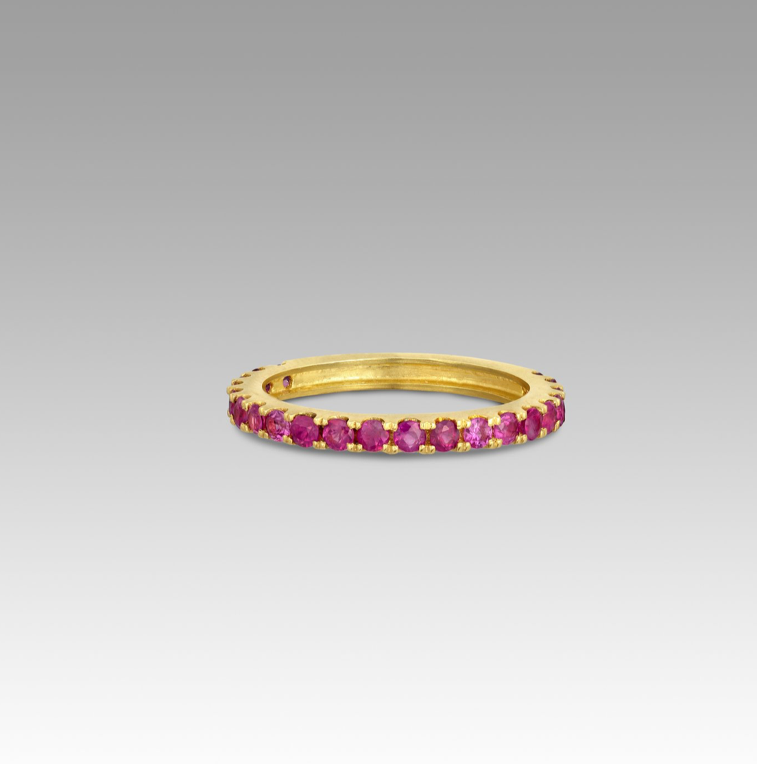 Hetre Alresford Hampshire Jewellery Sophie Theakston Ruby Eternity Ring
