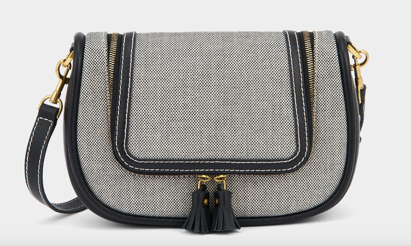 Hetre Alresford Hampshire Accessory Store ANYA HINDMARCH Mixed canvas Small Vere Soft Satchel  