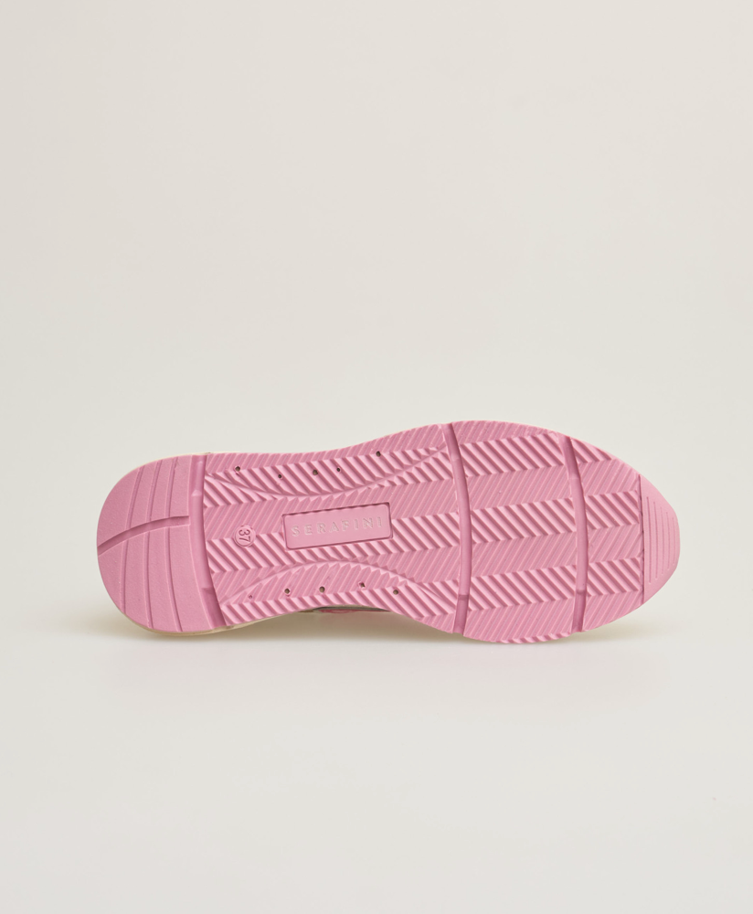 Hetre Alresford Hampshire Shoe Store Serafini Pink Sand White Malibu Sneaker 