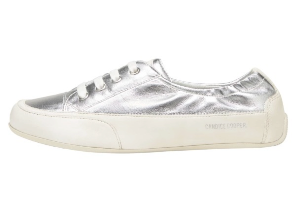 Hetre Alresford Hampshire Shoe Store Candice Cooper Silver Rock 4 Silver Sneaker 