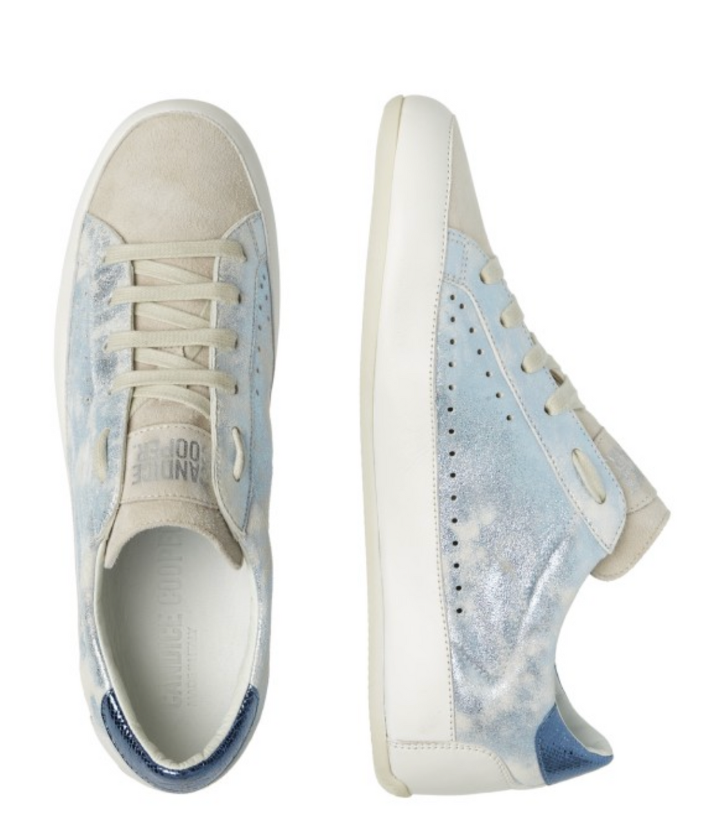 Hetre Alresford Hampshire Shoe Store Candice Cooper Metallic Blue Ice Dafne Sneaker