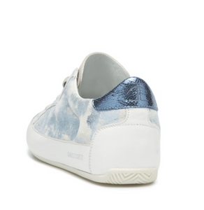 Hetre Alresford Hampshire Shoe Store Candice Cooper Metallic Blue Ice Dafne Sneaker 