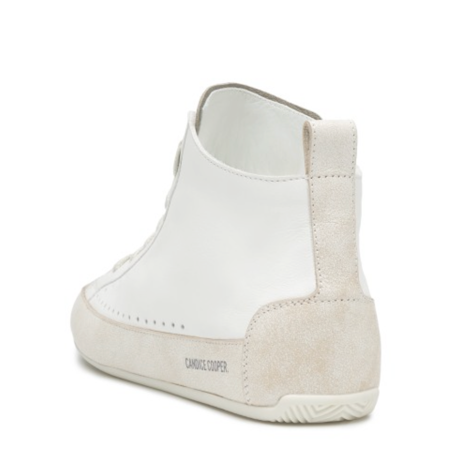 Hetre Alresford Hampshire Shoe Store Candice Cooper White Grey Mid Dafne Sneaker