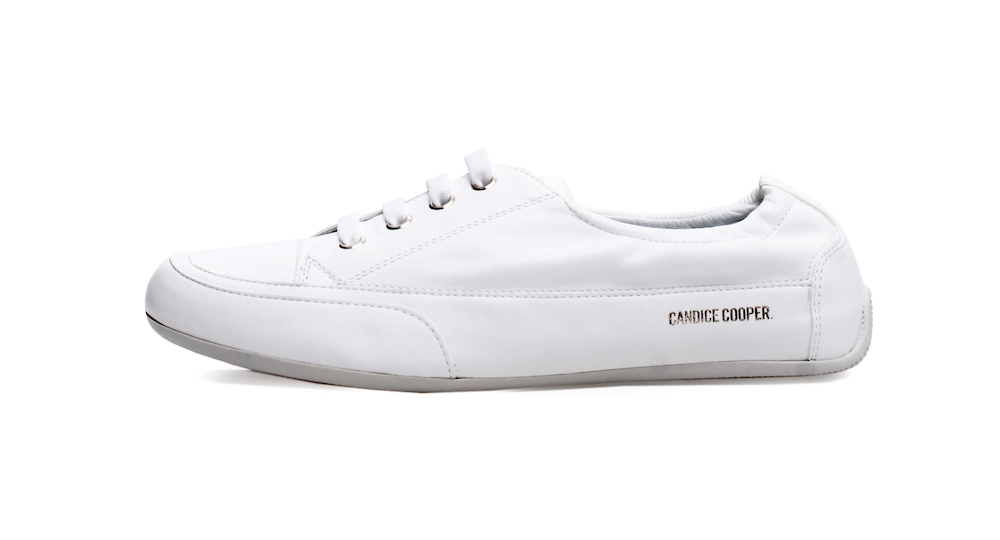 Hetre Alresford Hampshire Shoe Store Candice Cooper White Leather Rock 4 Sneaker