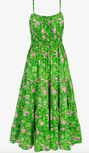 Hetre Alresford Hampshire Shoe Store Pink City Prints Lime Jungle Seychelles Dress