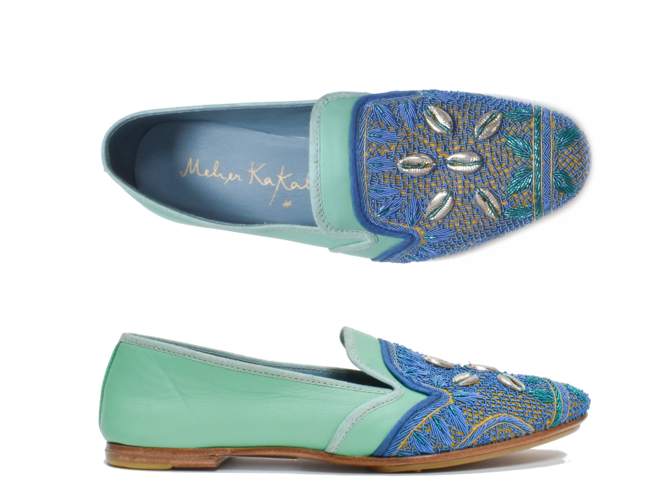 Meher Kakalia Mint Queen Moccasin