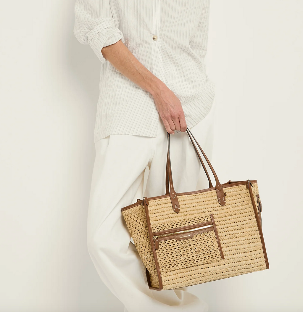 Hetre Alresford Hampshire accessory store Anya Hindmarch Raffia Pocket Tote