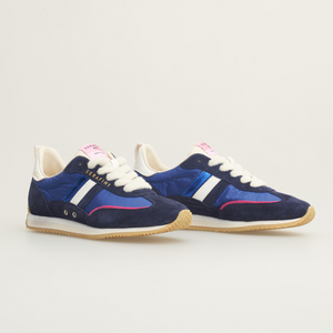 Hetre Alresford Hampshire Shoe Store Serafini Blue Pink Lady D Sneaker