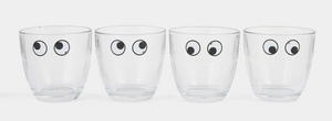 Hetre Alresford Hampshire Accessory Store Anya Hindmarch Eyes Set of 4 Duralex Glass Tumblers