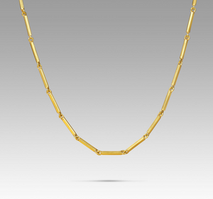 Hetre Alresford Hampshire Jewellery Store Sophie Theakston Gold Bar Necklace