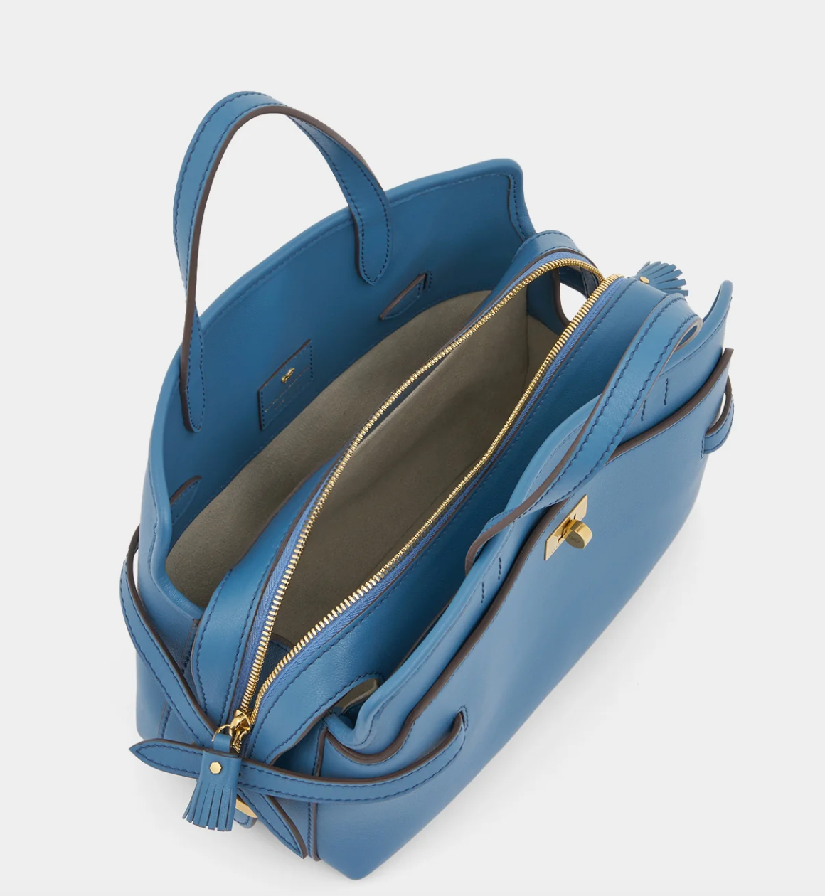 Hetre Alresford Hampshire Accessory Store Anya Hindmarch Wilson Crossbody in Bluebird