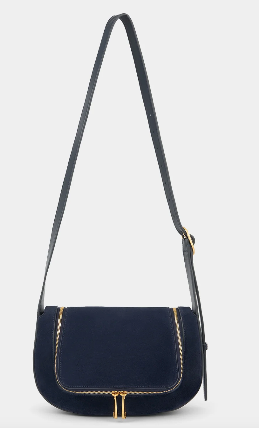 Hetre Alresford Hampshire accessory store Anya Hindmarch Marine Suede Small Vere Crossbody