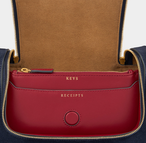 Hetre Alresford Hampshire accessory store Anya Hindmarch Marine Suede Small Vere Crossbody