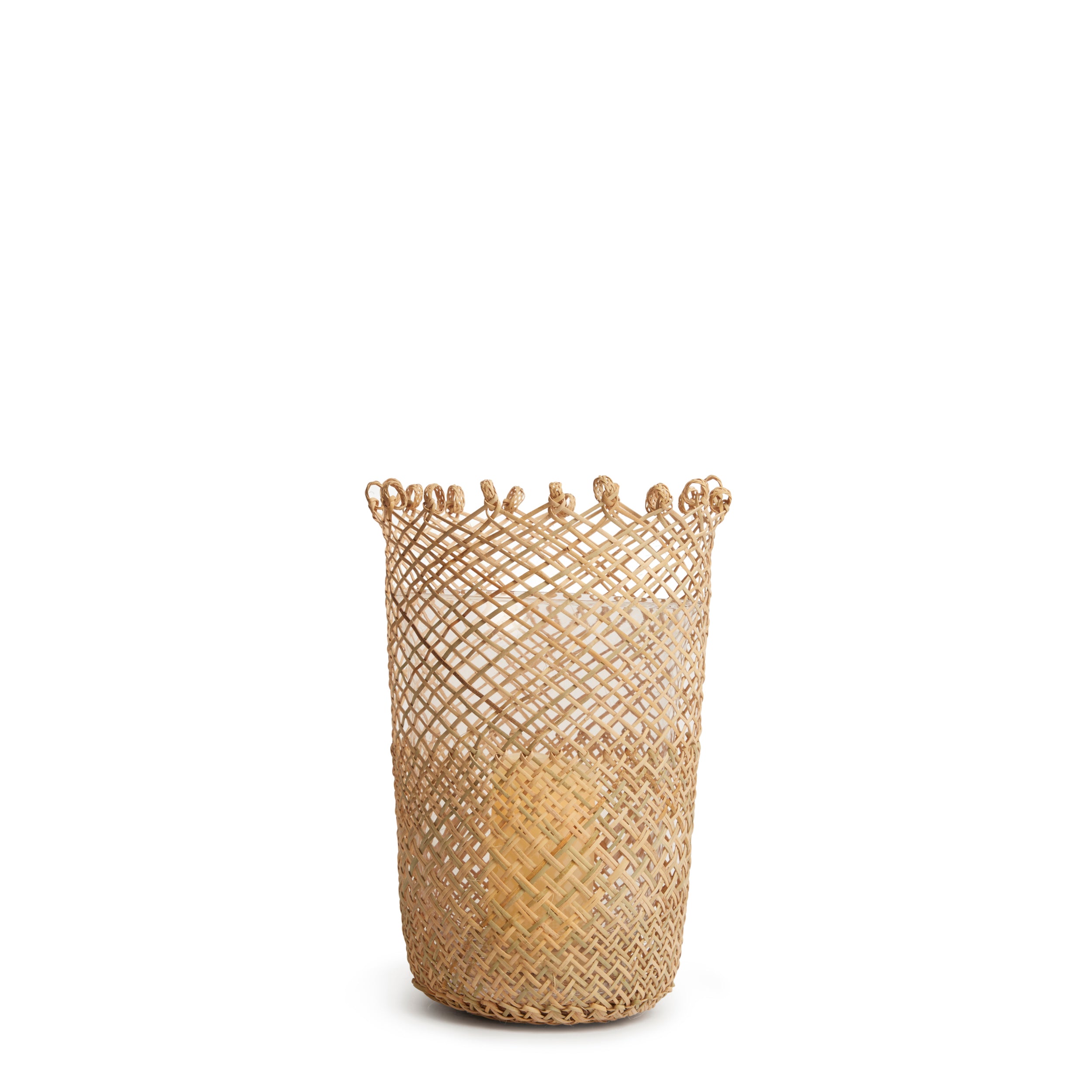 arche living stunning woven hand made hurricane lamp cover
