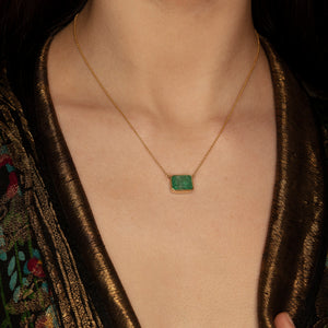 Hetre Alresford Hampshire Boutique Jewellery Sophie Theakston Emerald Esme Necklace 