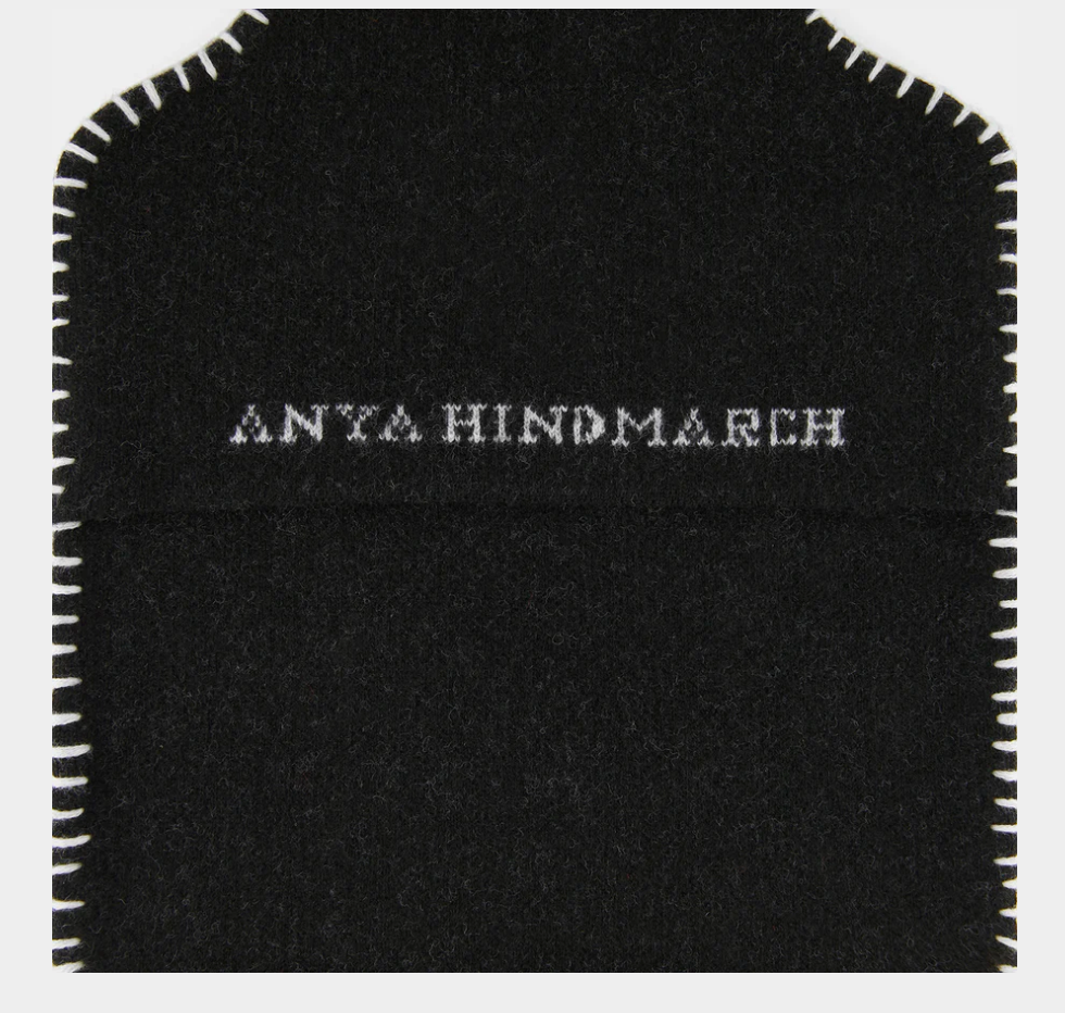 Hetre Alresford Hampshire Accessories Anya Hindmarch Black Eyes Hot Water Bottle Cover  