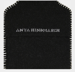 Hetre Alresford Hampshire Accessories Anya Hindmarch Black Eyes Hot Water Bottle Cover  