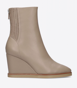Hetre Alresford Hampshire Shoe Store Lola Cruz Clay Leather Wedge Ankle Boot 