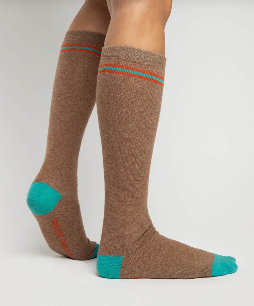 Hetre Alresford Hampshire Accessories Store Penelope Chilvers Long Wool Truffle Socks