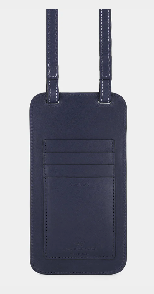 Hetre Alresford Hampshire Accessory Store Anya Hindmarch Marine Return To Nature Phone Pouch  